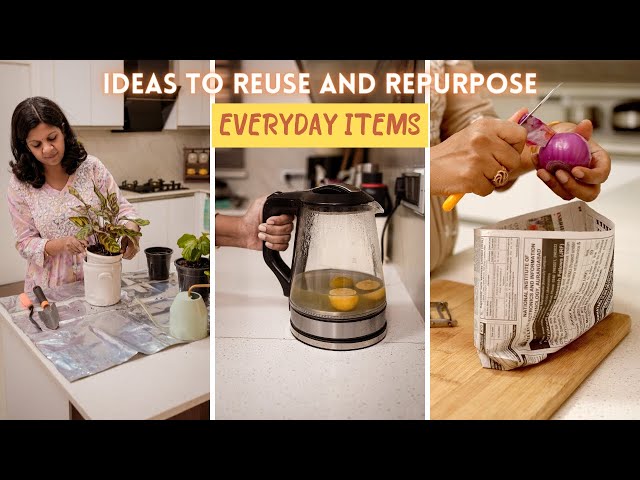 Smart Ideas to Repurpose & Reuse Everyday Items | Money Saving Tips for Every Home