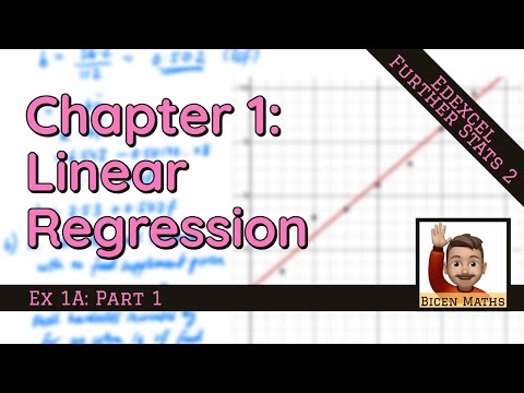 Chapter 1: Linear Regression 📈 (Further Statistics 2)