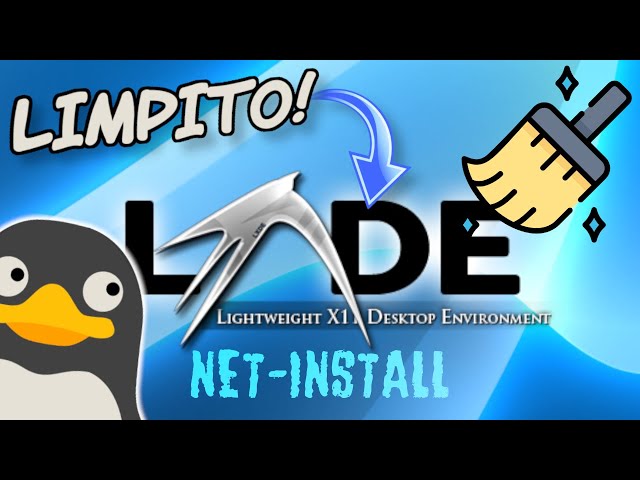 LXDE en el net-install | Loc-OS Linux 23