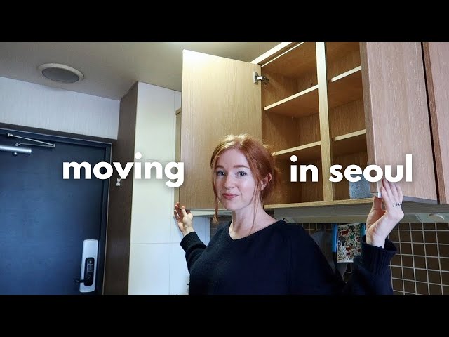 moving in seoul 📦 packing up our one room apartment, i dont know what im doing, life in korea