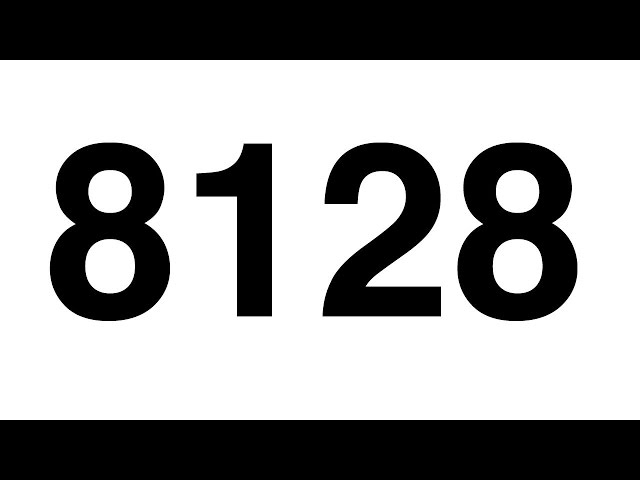 8128 и совершенные числа - Numberphile