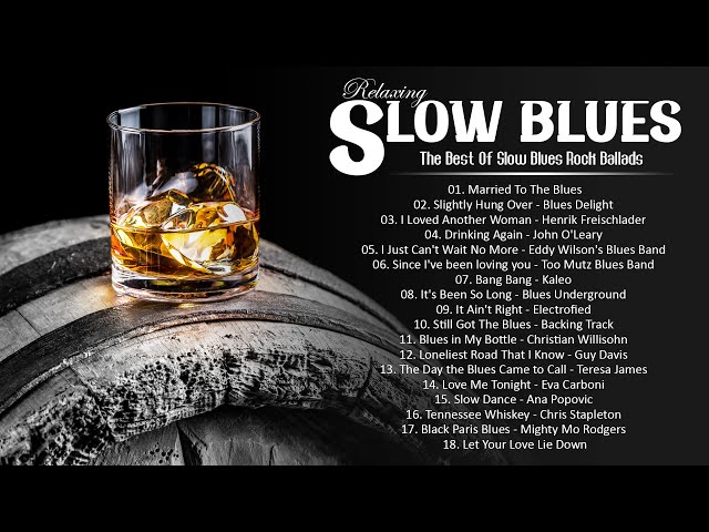 Blues Rock Songs Playlist - Best Electric Guitar Blues Of All Time - Smooth Blues Rock Music