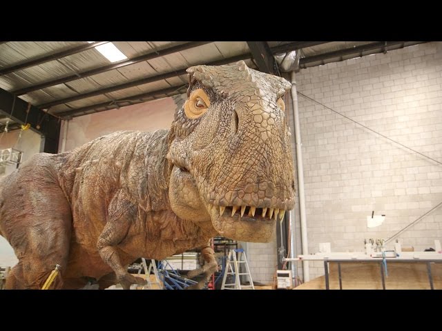 Inside the Factory Where Robotic Dinosaurs Come to Life
