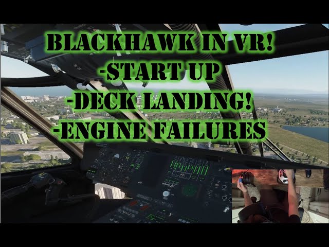 Real Blackhawk Pilot Flies in VR! (DCS + RTX 3090ti + HP Reverb)