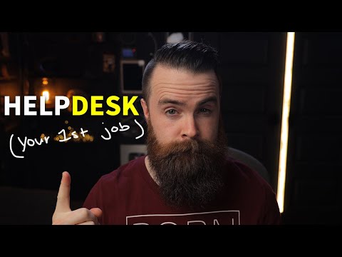 HELPDESK - how to get started in IT (your first job)