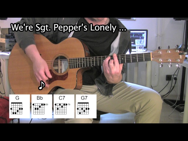 Sgt. Pepper's Lonely Hearts Club Band - Acoustic Guitar - The Beatles