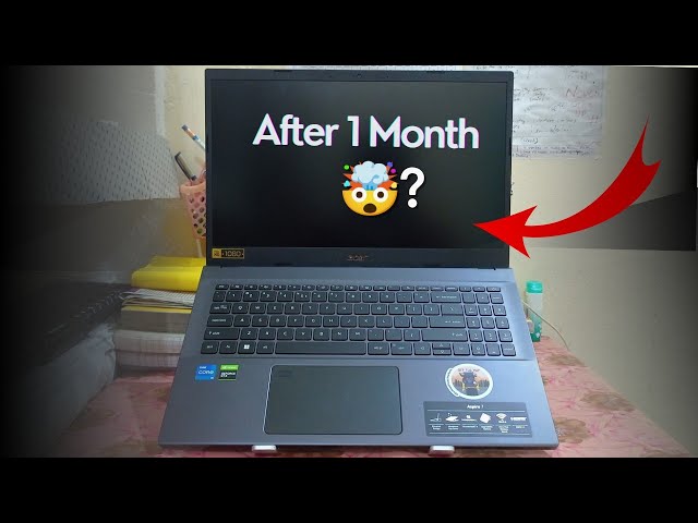 After 30 Days 🥵 Acer Aspire 7 | Core i5 | 12 Gen | Display | Speaker | Boot time & Fingerprint Test