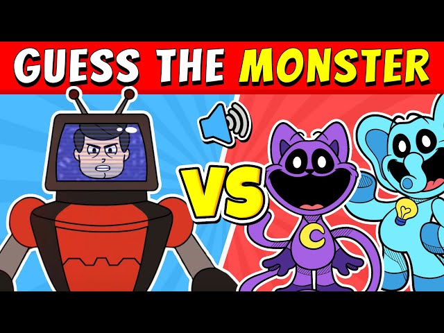 👀🔊Guess The MONSTERS (Smiling Critter) By BODY PART and VOICE (Poppy Playtime Chart 3) Characters