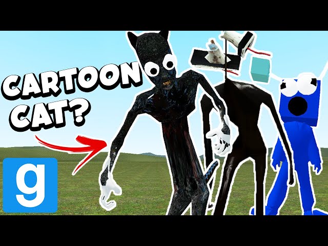 BAD TREVOR HENDERSON DUPES! (Garry's Mod Sandbox - Cartoon Dog, Cartoon Cat & More) | JustJoeKing