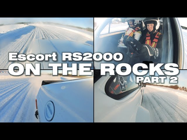Escort  RS2000 On the Rocks, Part 2- Ice Drifting