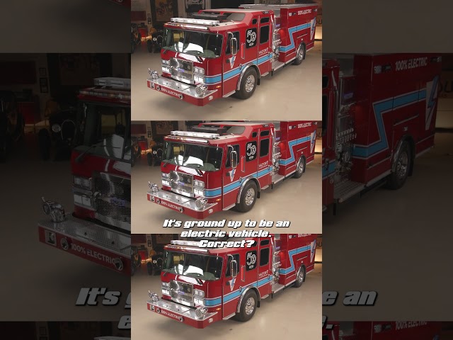 Coming Soon: Electric Fire Engine 2023 Vector - "North American Standard" - Jay Leno's Garage