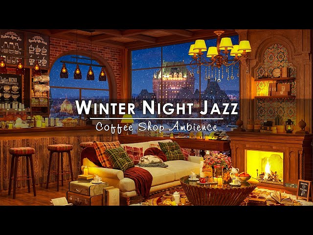 Relaxing Jazz Music ☕ Cozy Coffee Shop Ambience ~ Smooth Jazz Instrumental Music to Relax and Unwind
