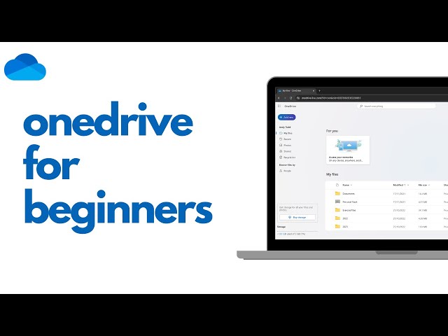 OneDrive for Beginners: Everything you need to know about OneDrive - [Microsoft 365 Tutorial]