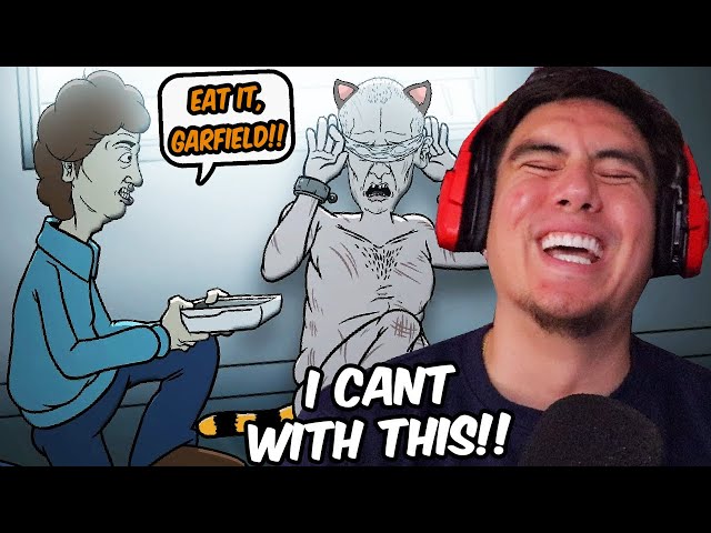 Thank You For Ruining Childhood Cartoons Forever Meat Canyon (Reacting To Scary Animations)