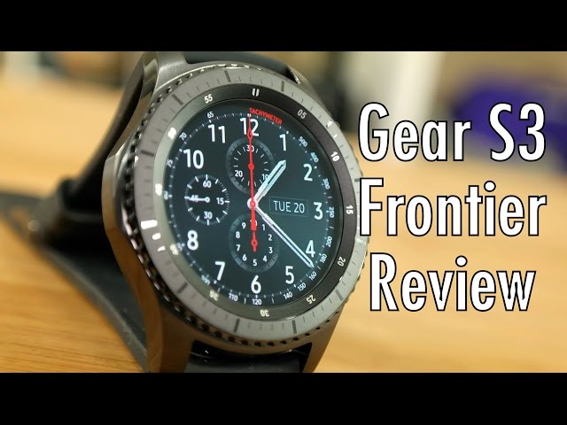Samsung Gear S3 Frontier Review: The smartwatch final frontier! | Pocketnow