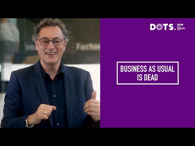 Business as usual is dead: Interview with Futurist Keynote Speaker Gerd Leonhard DOTS2019