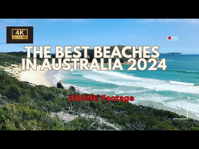 Discover the Best Beaches in Australia: Wilsons Promontory National Park Drone Footage 2024 | 4K