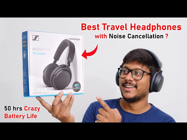 Best Travel Headphones with Noise Cancellation..? 50 Hr Battery Life 🔥