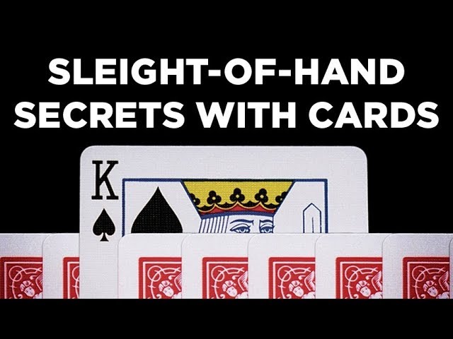 SLEIGHT OF HAND SECRETS WITH CARDS