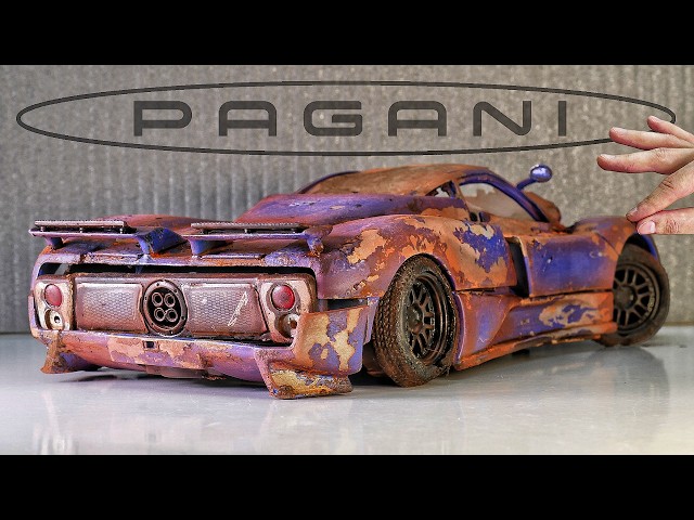 Abandoned Pagani Zonda Full Restoration | Restoration Hypercar Pagani Zonda C12 S