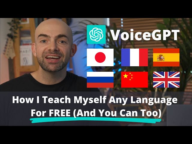 How To Learn Any Language For FREE Fast Using ChatGPT