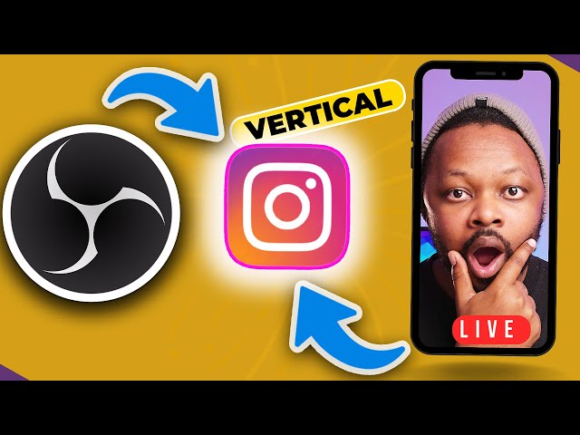 2024 Live Stream to INSTAGRAM with OBS from a Computer in VERTICAL Mode