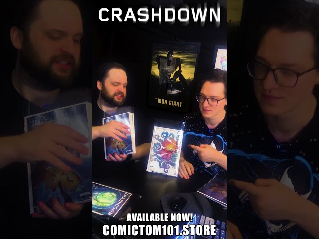 Our New Comic Book CRASHDOWN is Officially Out Now! | Check Your LCS!