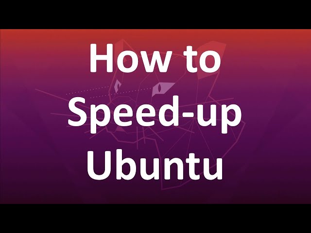 How to speed up Ubuntu, Remote Control generally and XRDP  RDP particularly