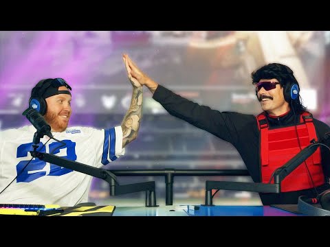 DRDISRESPECT and TIMTHETATMAN Stream SIDE by SIDE from a FOOTBALL STADIUM