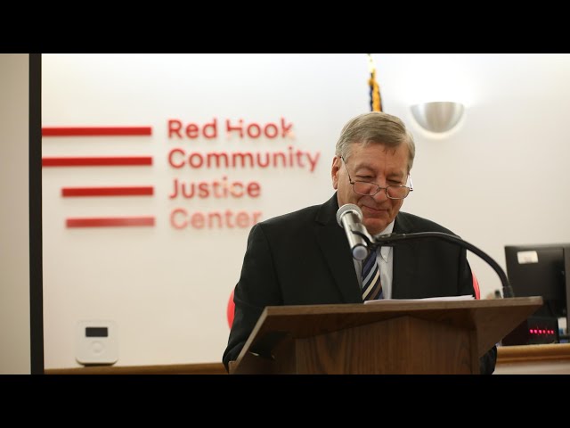 The Red Hook Community Justice Center Celebrates Judge Alex M. Calabrese