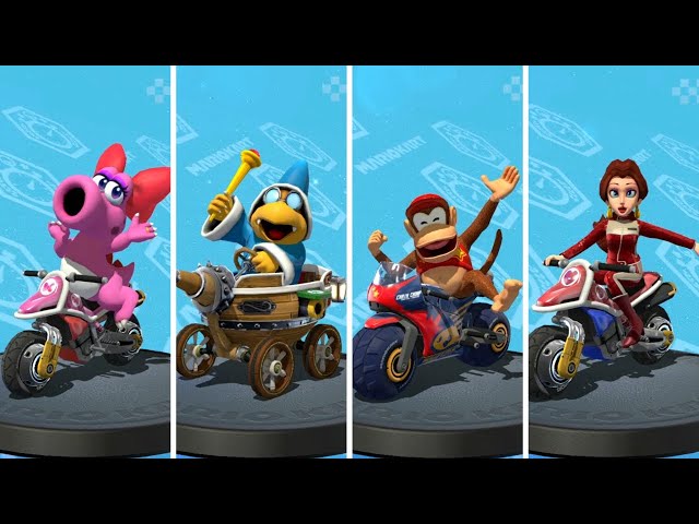 Mario Kart 8 Deluxe - ALL Characters (DLC Included)