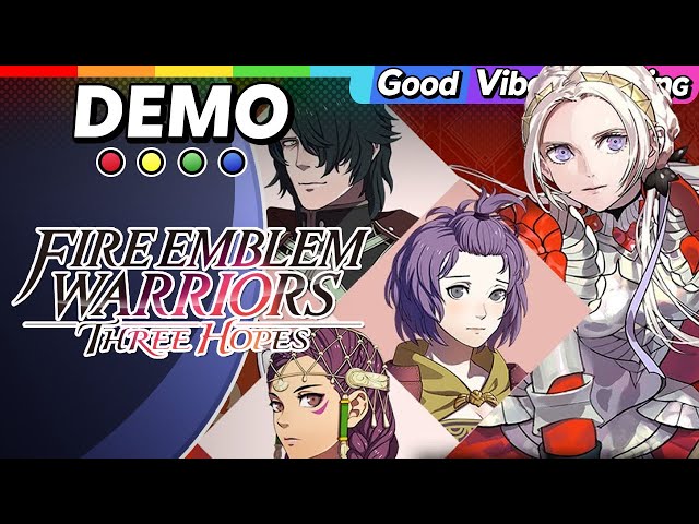 Fire Emblem: Three Hopes Preview Demo! Let's Play as the Black Eagles!