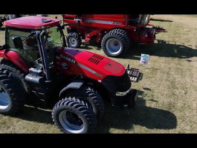Machinery Pete TV Show: CaseIH Magnum 260 Tractor Sells on Iowa Farm Auction
