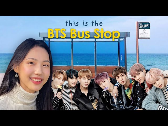 Visiting the BTS Bus Stop in Korea