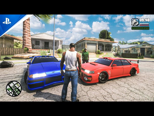 GTA San Andreas Remake: Gameplay DEMO 2023 - Unreal Engine 5 Concept made with GTA 5 PC Mods