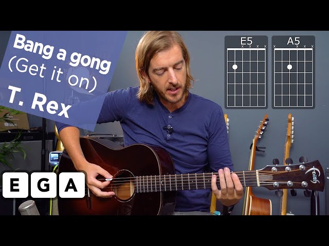 Play "Get It On (Bang a Gong)" by T. Rex - Guitar Lesson Tutorial