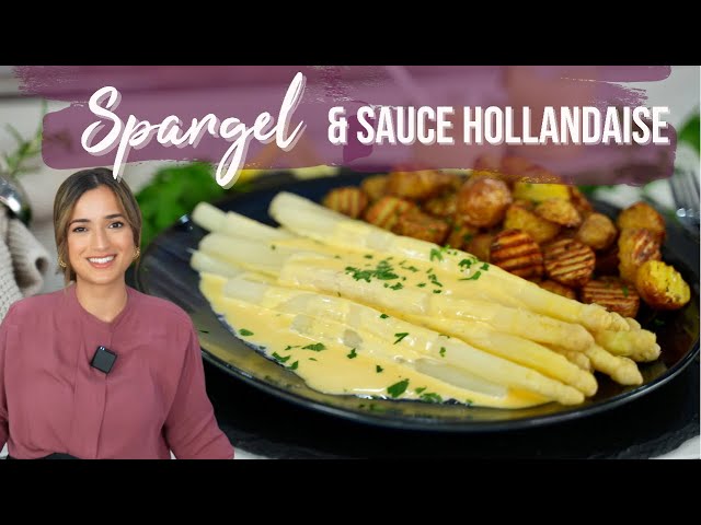 Asparagus with foolproof Sauce Hollandaise and Rosemary Potatoes / Ready in 40  Minutes / Kiki
