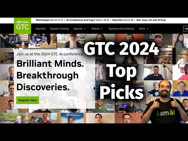 GTC 2024 Top Picks, NVIDIA