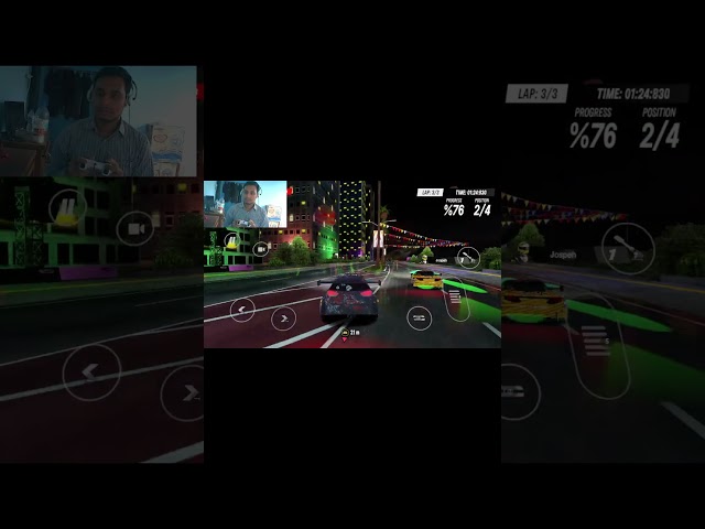 Night Mode Racing with Amazing Light | #rallyhorizon #gaming