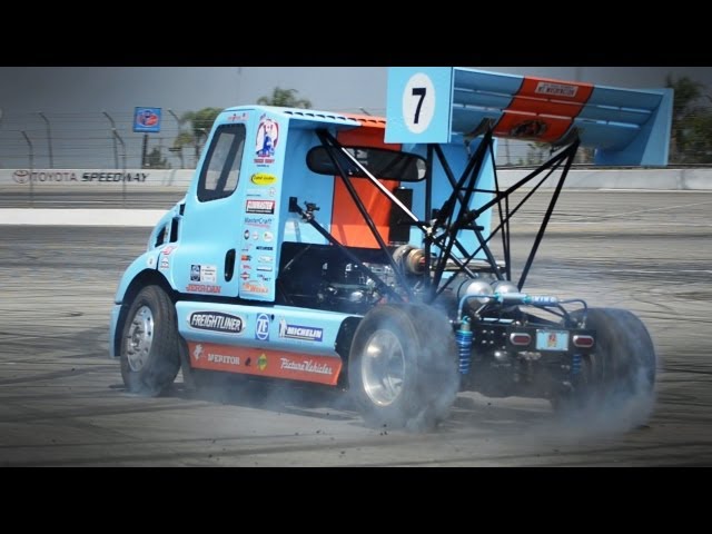 Extreme Rally Racing in a Semi Truck - Mt Washington Hill Climb and Mike Ryan