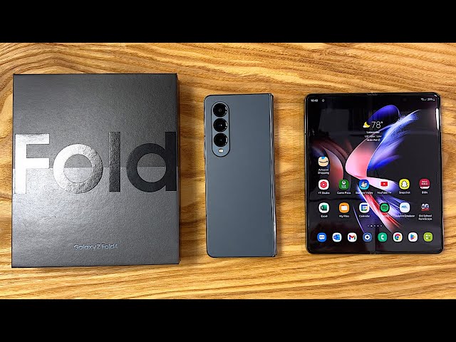 Samsung Galaxy Z Fold 4 Unboxing & First Impressions!