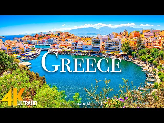Greece 4K - Scenic Relaxation Film With Epic Cinematic Music - 4K Video UHD