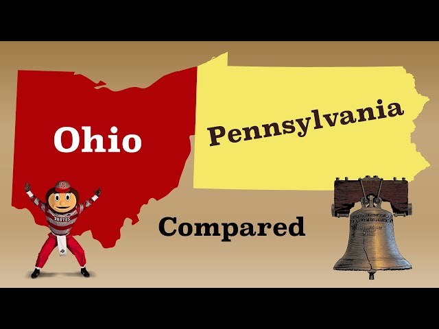 Ohio and Pennsylvania Compared