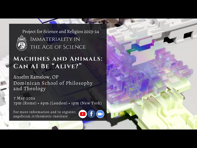 Machines and Animals: Can AI Be "Alive?" | Anselm Ramelow OP