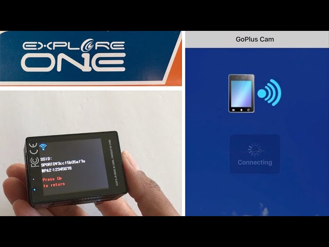Explore One Action Camera | Wifi/App SetUp (incl. downloading, frozen screen & heating issues!)