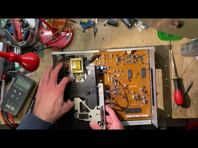 MELECTRONIC CD-5800 1986 Vintage CD Player Troubleshooting and Repair