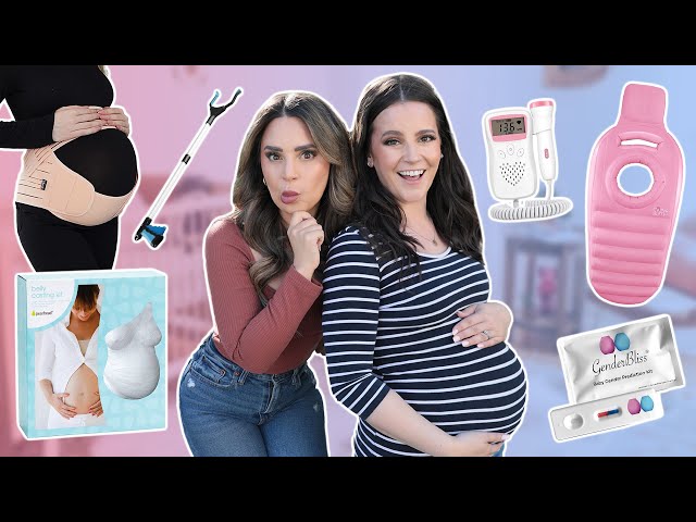 Testing PREGNANCY Gadgets w/ my Pregnant Sister!