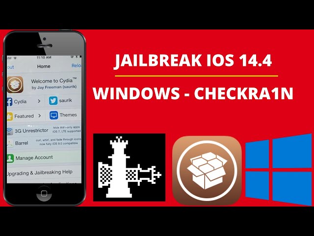 Jailbreak iOS 14.4 | How to Jailbreak iOS 14.4 Checkra1n Windows Tutorial With WORKING CYDIA ( 2021)