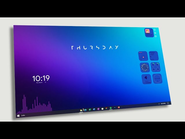 This is the BEST Windows 10 Customization with Rainmeter