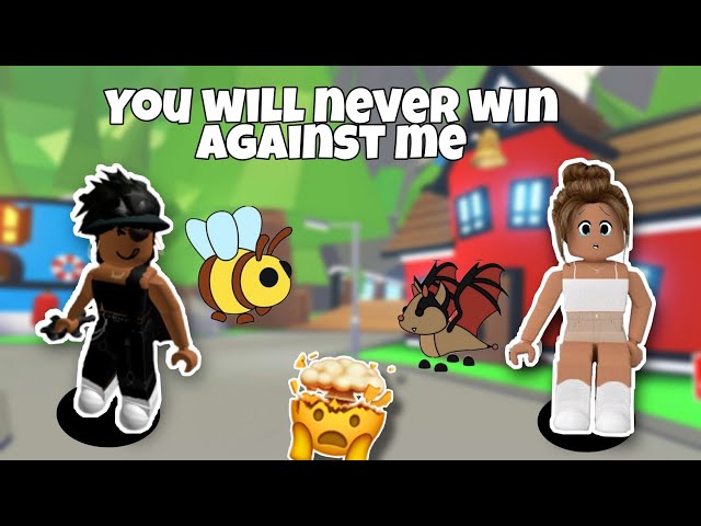 SPOILED GIRL makes fun of the other team, instantly regret it- Roblox Adopt me